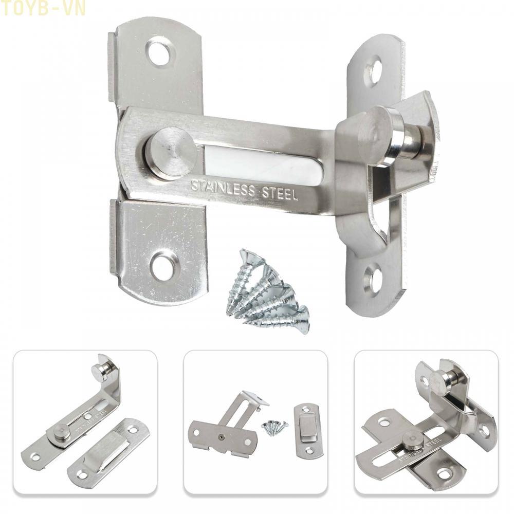 【TOYBOX】Easy Install Right Angle Door Latch Buckle with Reliable Security Features