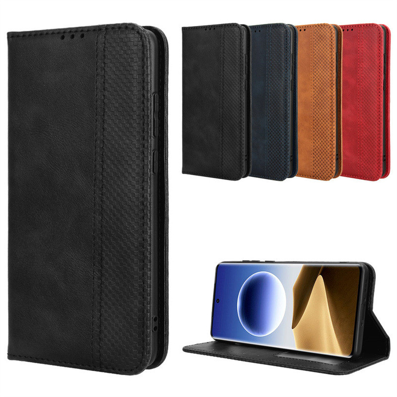 Thích hợp cho OPPO Find X7 Ultra Ốp điện thoại FIND X7 5G Card Leather Case Vỏ bảo vệ lật từ tính