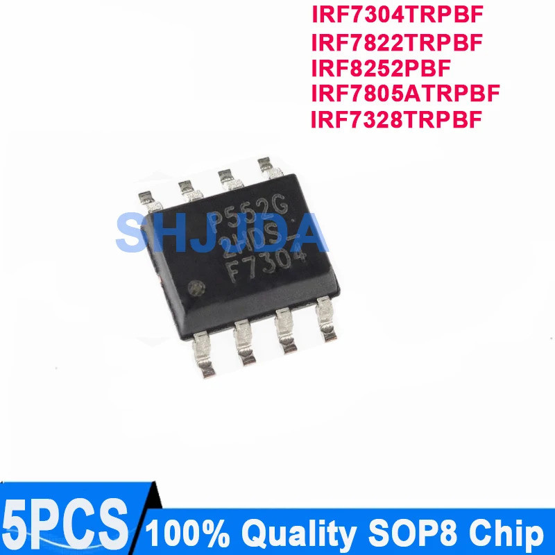 (5 miếng) F7304 IRF7304 IRF7304TRPBF F7822 IRF7822TRPBF IRF8252PBF IRF8252 F8252 IRF7805A F7805A IRF