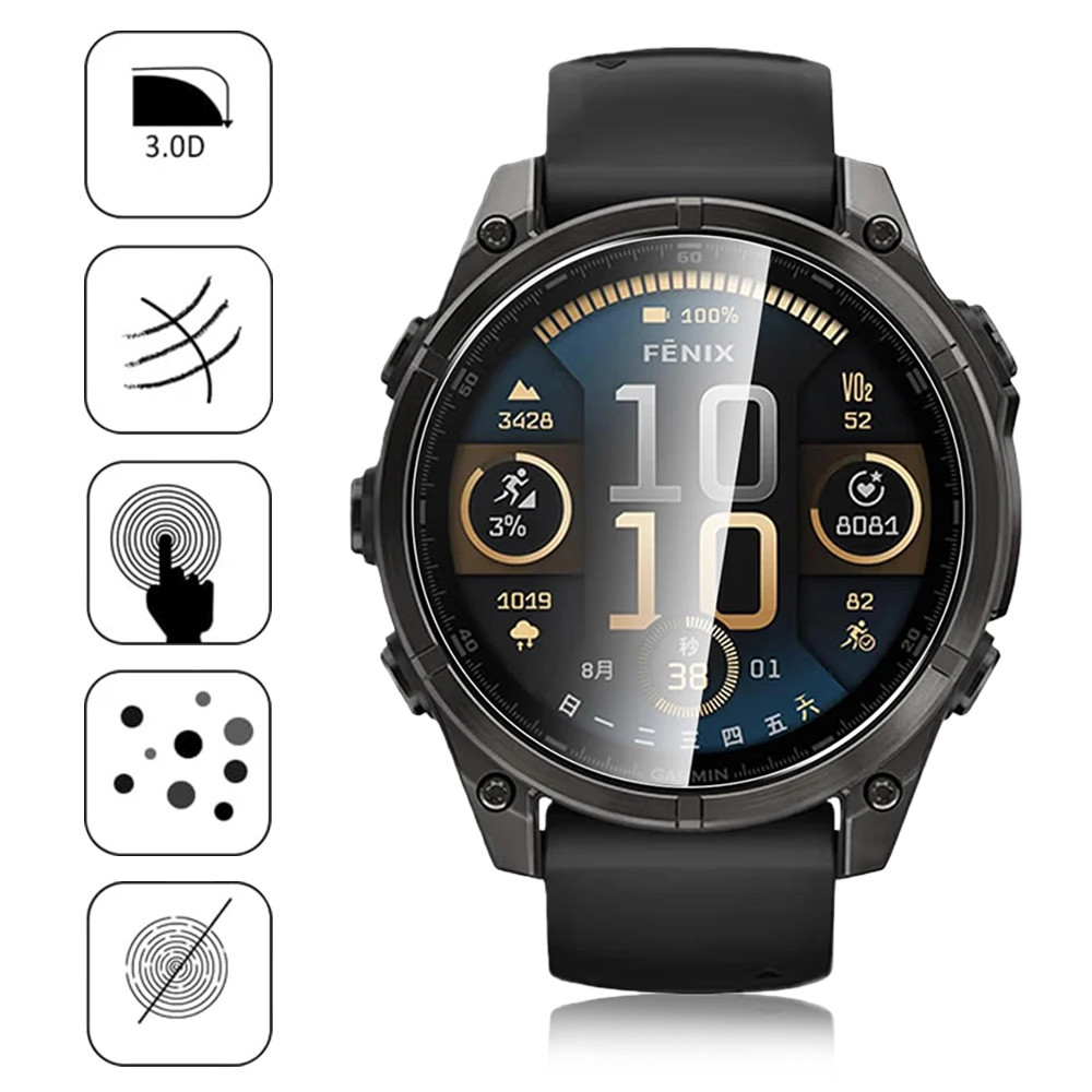 Kính cường lực / Phim TPU cho Garmin Forerunner 165 / 165 Music Forerunner 55 / Forerunner 158 Tấm b