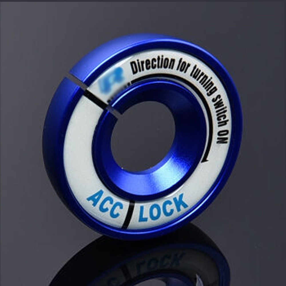 Vỏ vòng chìa khóa đánh lửa ô tô nhãn dán phát sáng cho VW Golf Polo Passat Tiguan Scirocco Lavida Sc