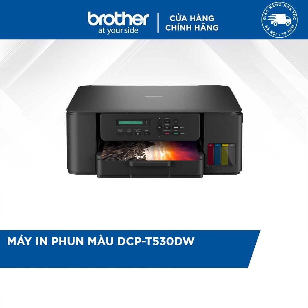 Máy in phun màu đa năng Brother DCP-T530DW