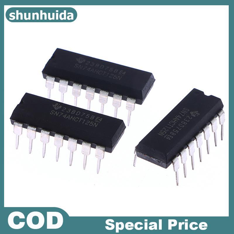 Shunhuida 5 Cái / lốc SN74AHCT125N 74AHCT125 74AHCT125N Chip Logic DIP-14 VN