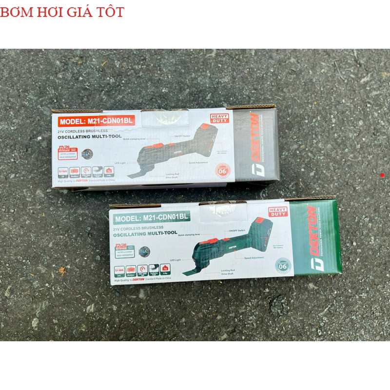 Máy cắt rung đa năng pin Dekton M21 CDN01BL dekton Bơm hơi dekton