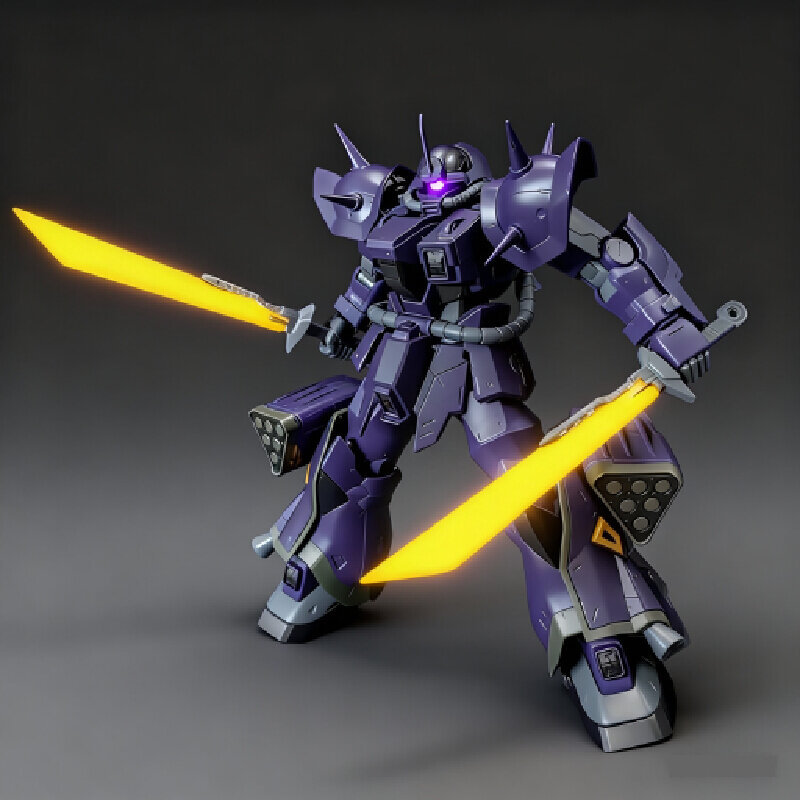 Bộ lắp ráp mô hình HG 1 / 144 Ms-18e Kampfer Dark Cool Model Nhân vật hành động với khớp di chuyển M