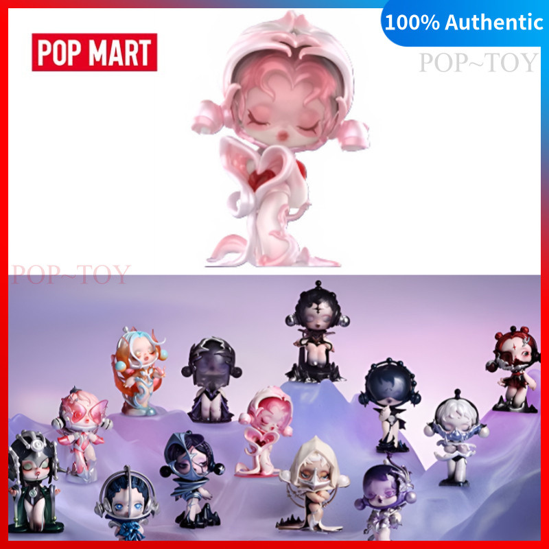 POPMART Skullpanda the sound Series Figures pop mart skullpanda blind box collectible figurines Deco