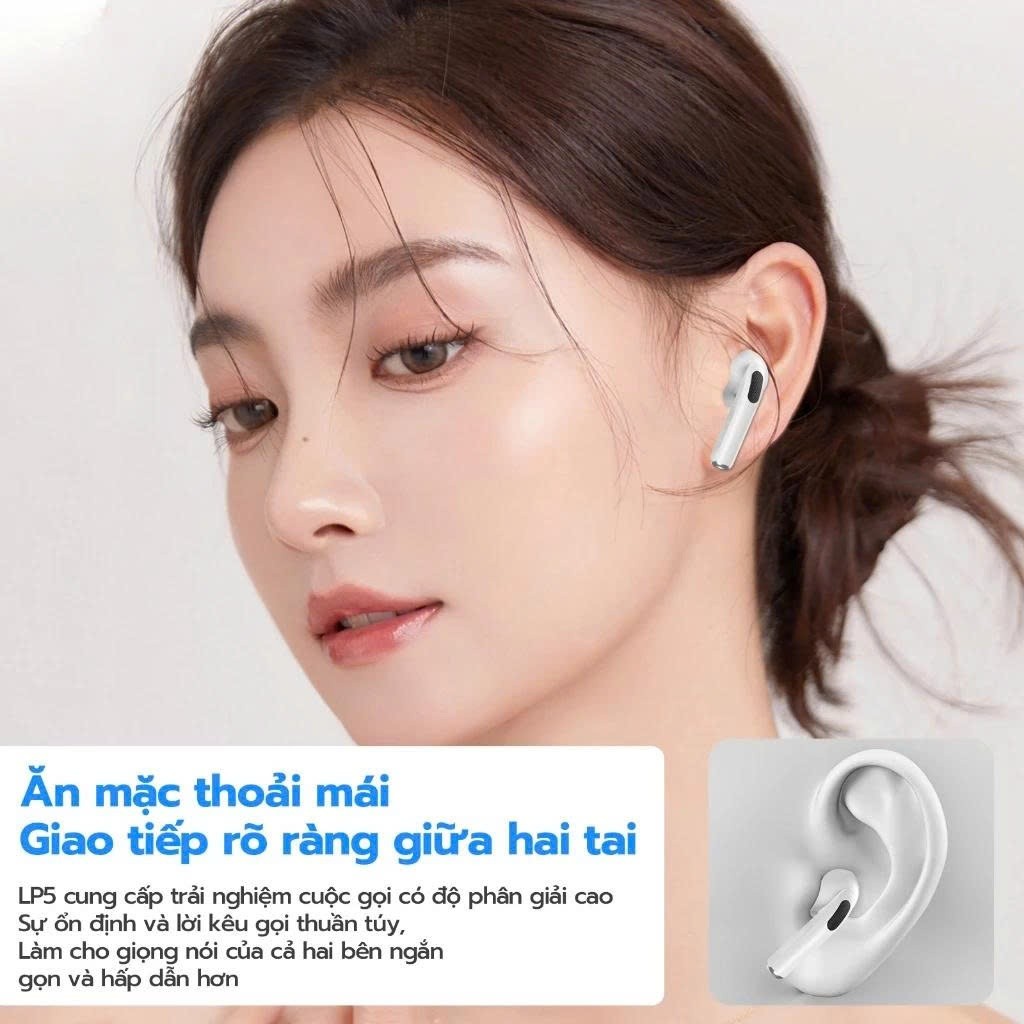 GOOJODOQ J201 IPX5 chống nước, giảm tiếng ồn,tai nghe Bluetooth 5.3 tích hợp micro. | BigBuy360 - bigbuy360.vn