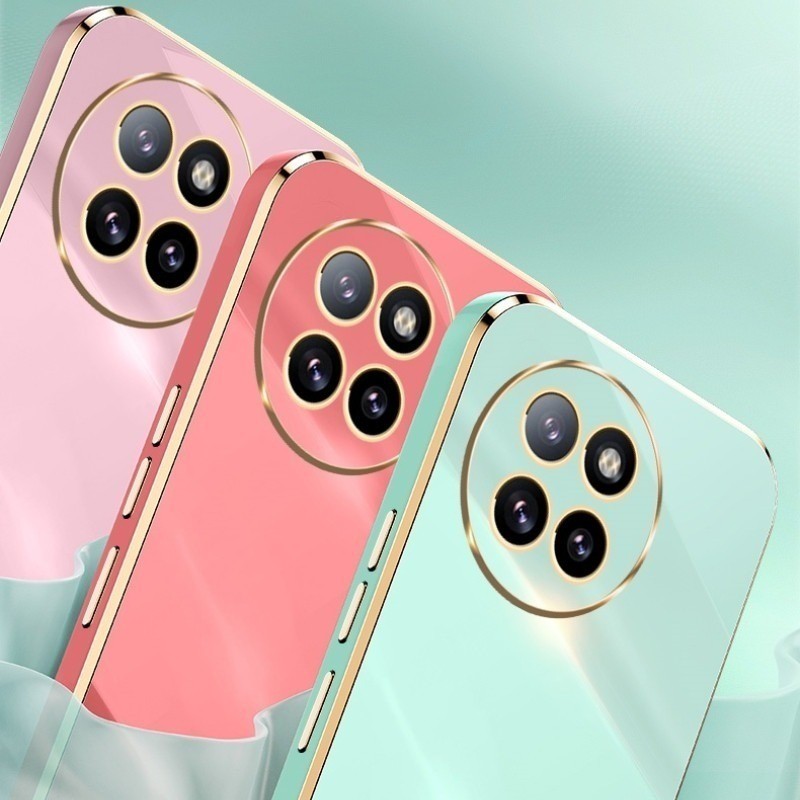 Mạ Điện Viền Thẳng Cho OPPO A77 A78 A79 A92s A94 A95 A97 A2 F19 K10 F21 Pro Plus 5G HD Hydrogel Phim