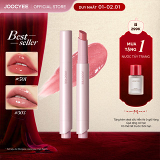   MUA 1 TẶNG 1  "NEW 2.0" Son Bóng JOOCYEE Glossy Rouge Dưỡng Dưỡng Ẩm Chăm Sóc Môi Căng Bóng Mượt Môi Trong Suốt Lâu Trôi Che Phủ Rãnh Môi Màu Sắc Thời Trang 