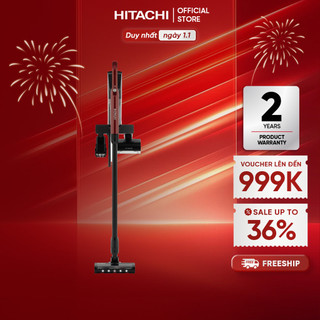  Máy hút bụi không dây Hitachi PV-X95N nhẹ 1.2 1.8kg có đầu hút giường nệm - Bảo hành 24 tháng 