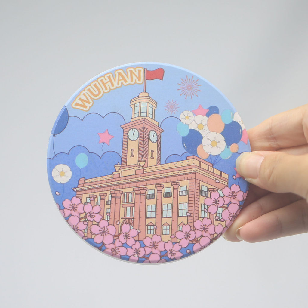 lót ly lót cốc Du lịch Vũ Hán Văn hóa và Sáng tạo Coaster Tháp truyền hình Guishan Phà Bagong House 