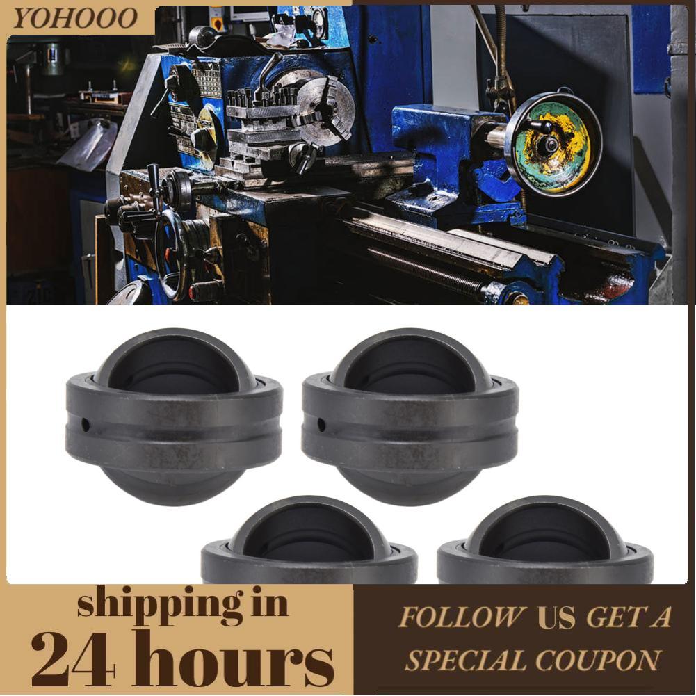 yohooo Vòng bi trơn hình cầu Vòng bi có rãnh sâu 4 chiếc Sử dụng rộng rãi Nhiệm vụ nặng nề cho thiết