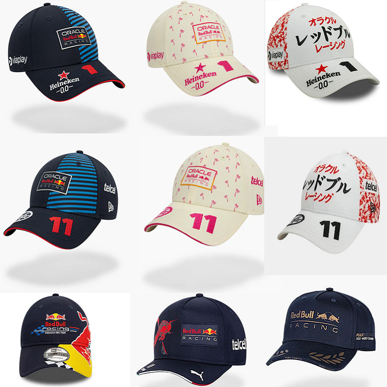 F1 Đỏ F1 Hạm Đội Đua Mũ Vista Perez Thể Thao Phù Hợp Với Thời Trang Nam Nữ Cap 103