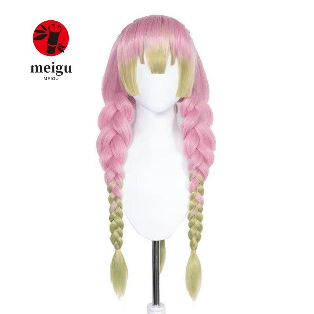 Tóc giả cosplay Mitsuri Kanroji chất lượng cao từ Demon Slayer