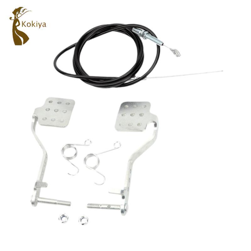 Go Kart Bàn Đạp Thay Thế Phụ Tùng Chắc Chắn Ga Cáp Lò Xo Cho 212cc Drift Trike Azusa Fun Kart Road C
