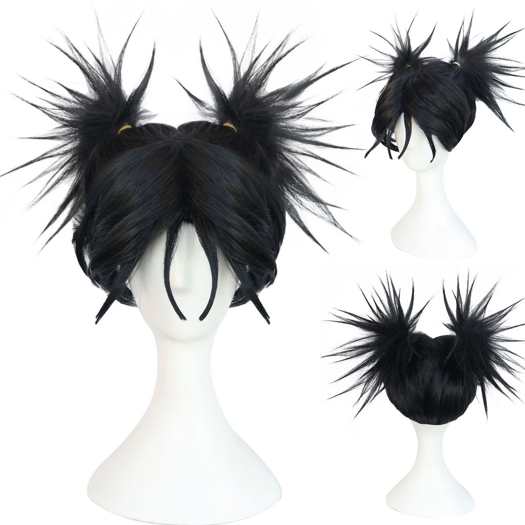 JJK Manga Choso Wig - Tóc giả anime đen chịu nhiệt cho cosplay Jujutsu Kaisen