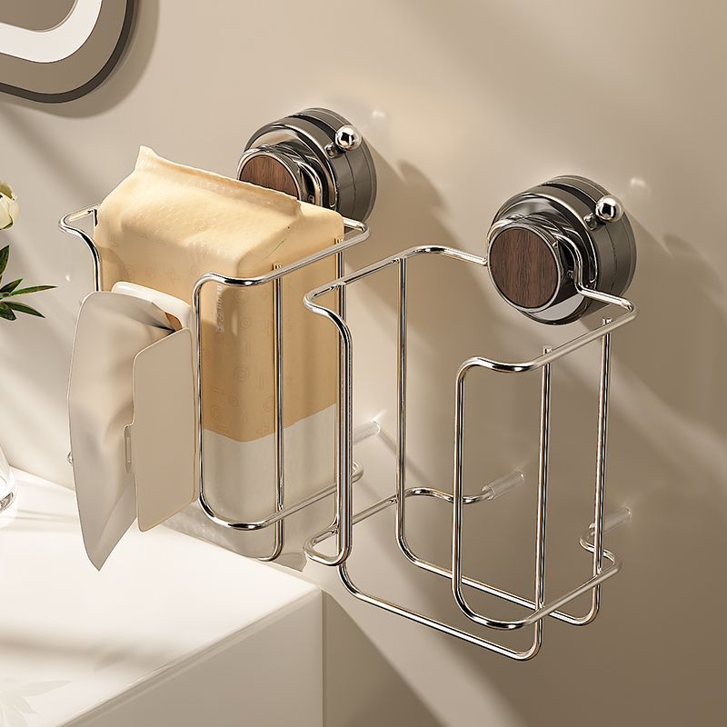 Hút Loại Cốc Ướt Vệ Sinh Giấy Giá Vệ Sinh Nhà Vệ Sinh Treo Tường Khăn Ướt Khăn Giấy Giá Đỡ Đục Lỗ Vệ
