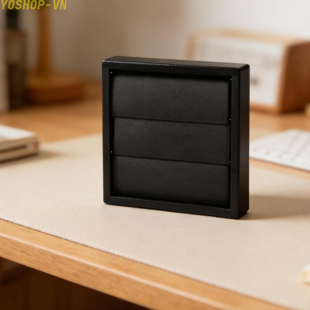 [Ysp]Exhaust Vent Cover Black 4 Inch for Dryer with Wind and Rain Backflow Protection