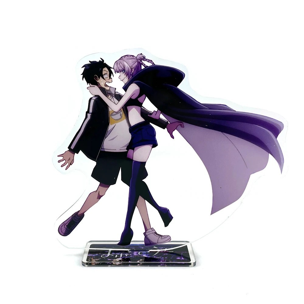 Standee anime Yofukashi no Uta Call of the Night mô hình mica acrylic Nazuna Nanakusa Kou Yamori tra