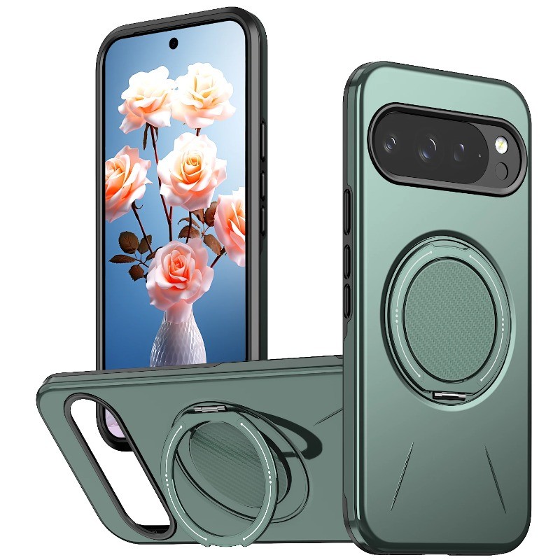 Ốp lưng Google PIXEL 10 A 10Pro 9 Pro XL 10 Pro 360° Giá đỡ chống sốc từ tính cho Pixel 10A 10 Pro X