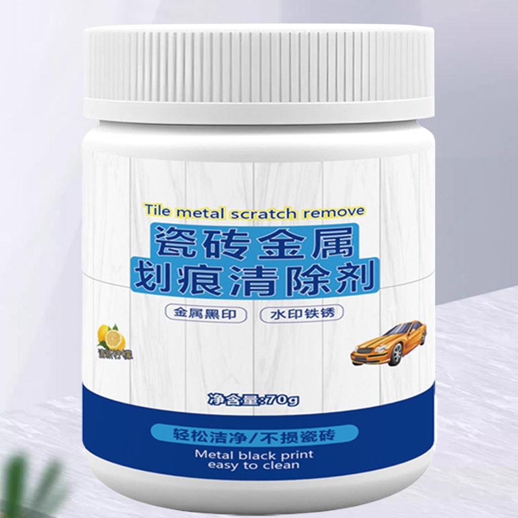 Tile Floor Cleaner Ceramic Scratch Restorer Safe Tile Scratch Cleaner Powder for Sink Toilet Oven St