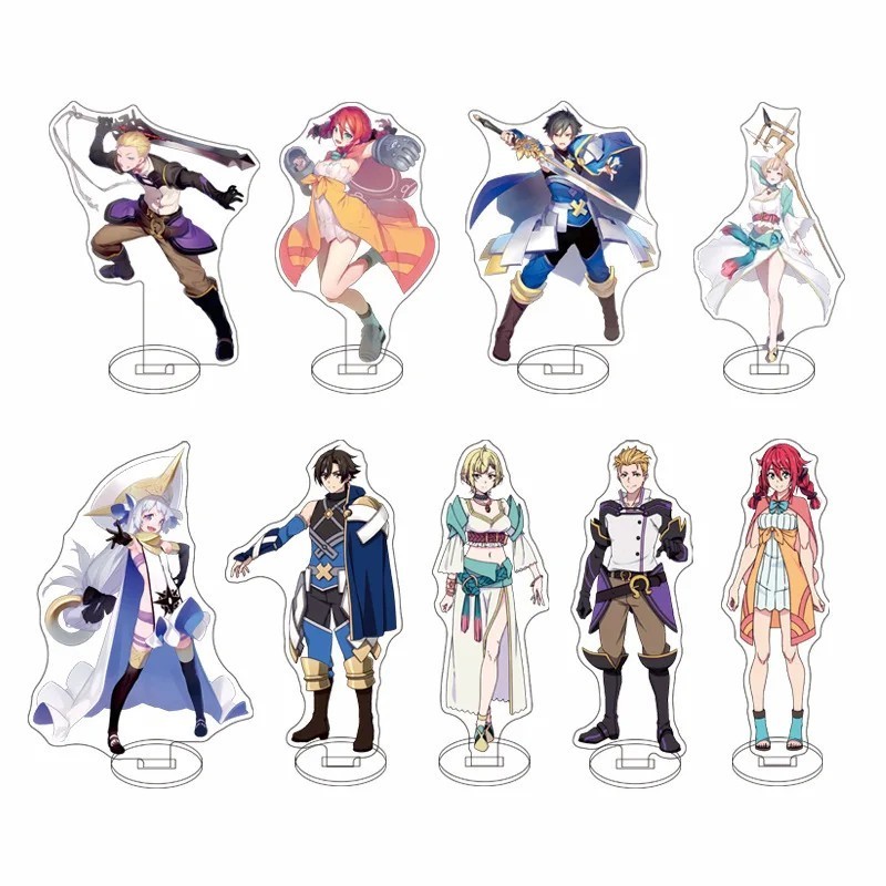Mô hình Standee Anime Seran Saga Kayle trang trí bàn học phụ kiện trưng bày quà tặng Manga Anime đẹp