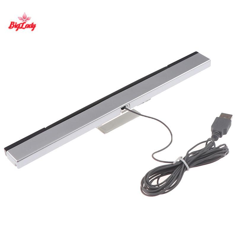 SHNGki Wii Sensor Bar Bộ thu có dây IR Signal Ray USB Plug Thay thế cho Nitendo mới