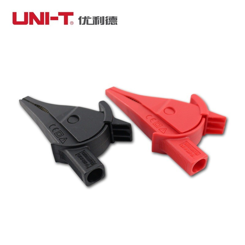Kẹp kiểm tra vạn năng UTC02B Kẹp cá sấu Kẹp nguyên bản UTC03 Kẹp cá sấu chuối cách nhiệt hoàn toàn