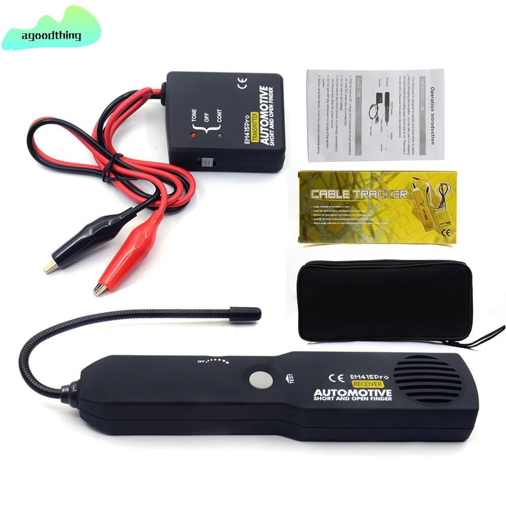 AGOODTHING Tracker & Open Wire Finder, Cáp ngắn ô tô đa năng bền bỉ, HOT EM415 6-42V DC EM415PRO Fin