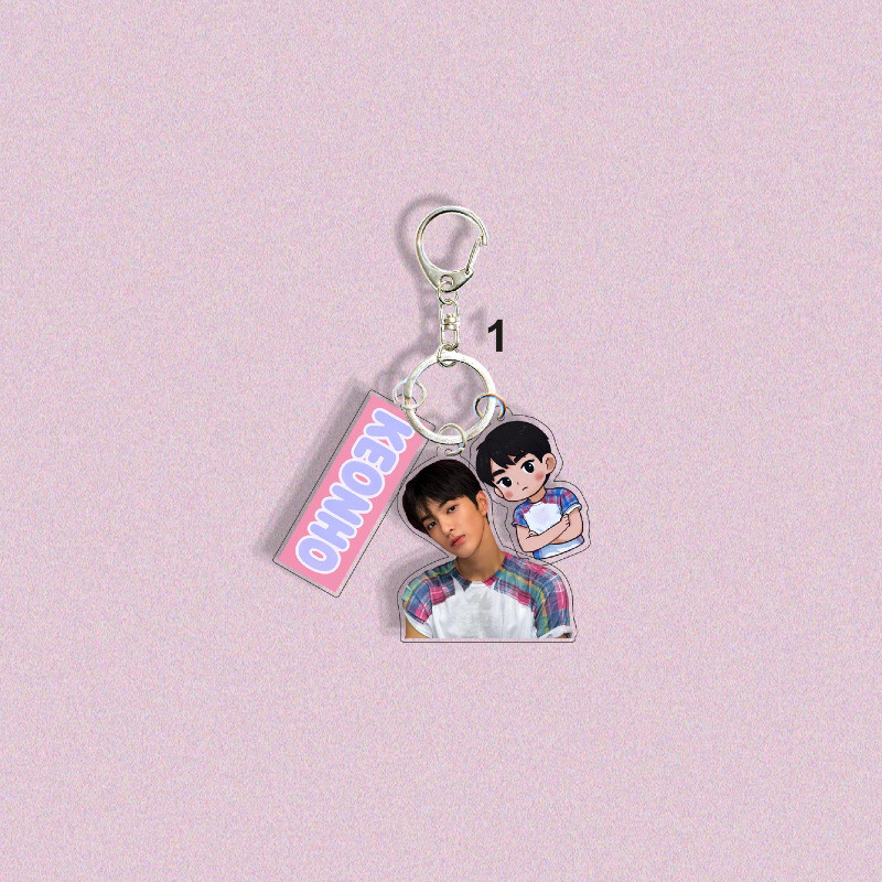 Kpop CORTIS Debut Album HD Photo Keychain Name Tag Print Acrylic Keychain Keonho Seonghyeon Martin F