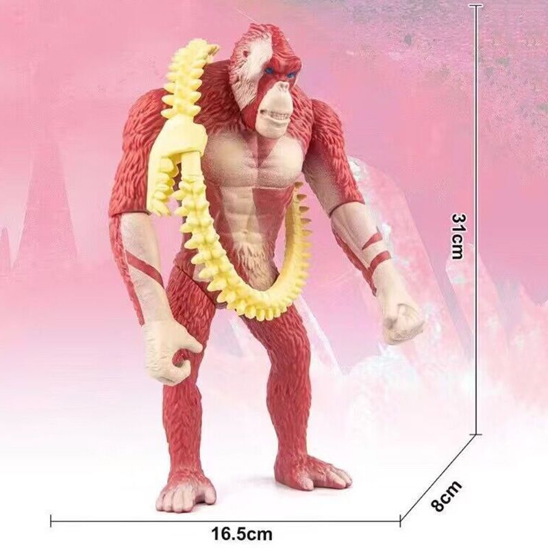 Mới Godzilla Donkey Kong 2 Nhiều Màu Sắc Ngôi Sao Tiến Hóa Phiên Bản King Kong Scar King Hình Văn Ph