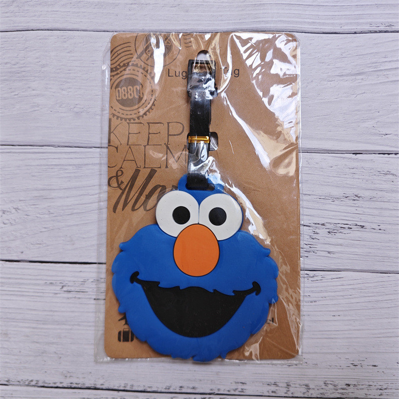 KODD Travel Essential Boarding Pass Sesame Street ELMO ELMO Thẻ hành lý