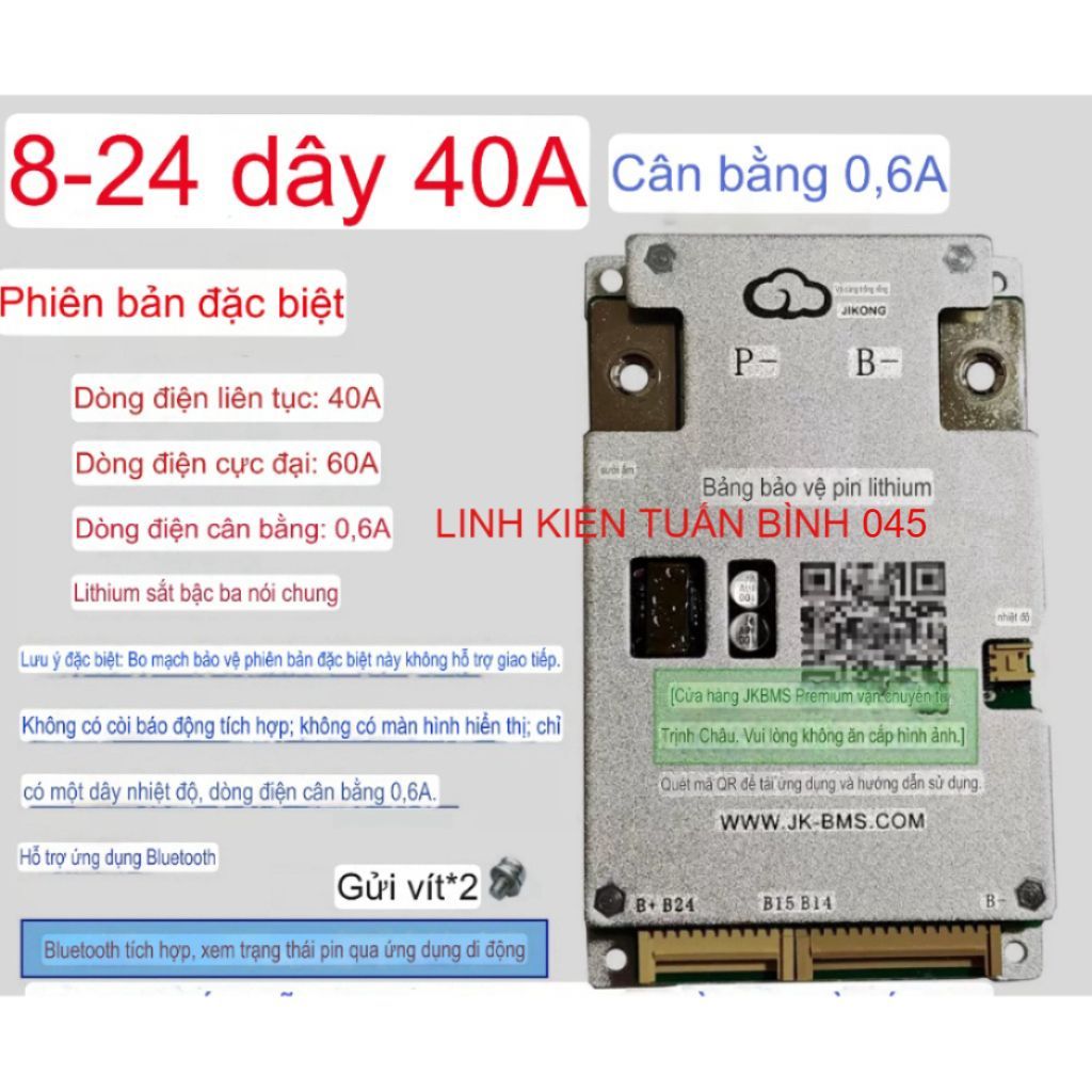 MẠCH JK 8-24S 40/60A 60/100A