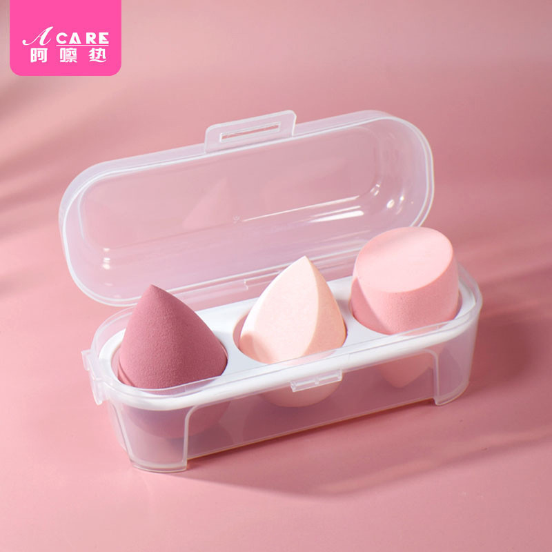 - 10Y / 10Y Làm Đẹp Trứng Bọt Biển Mềm Trang Điểm Trứng Trang Điểm Bầu Đệm Puff Ướt Khô Phân-10Y / 1