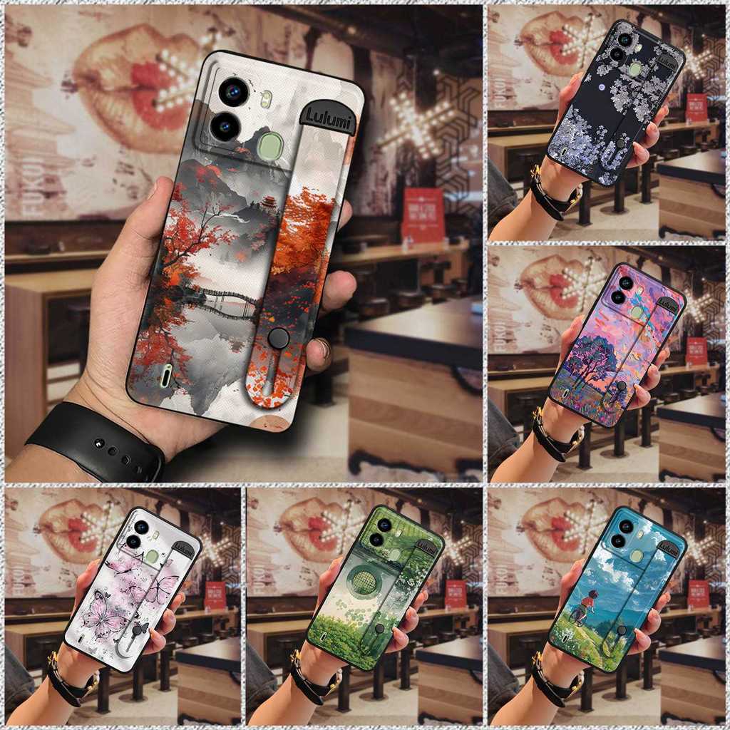 Ốp lưng chống va đập Ốp điện thoại cho Tecno POP6 / POP6 Lite Vỏ điện thoại di động Vỏ mềm chống bụi