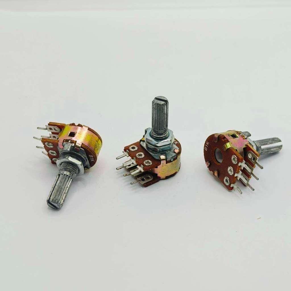 Điện trở điều chỉnh 6 chân VR chính hãng WH148 2 lớp 1k 2k 5k 10k 20k 50k 100k WH148 Sản phẩm của Kh