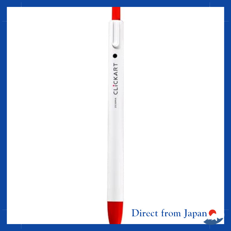 Zebra Water-Based Pen Clickart Red WYSS22-R