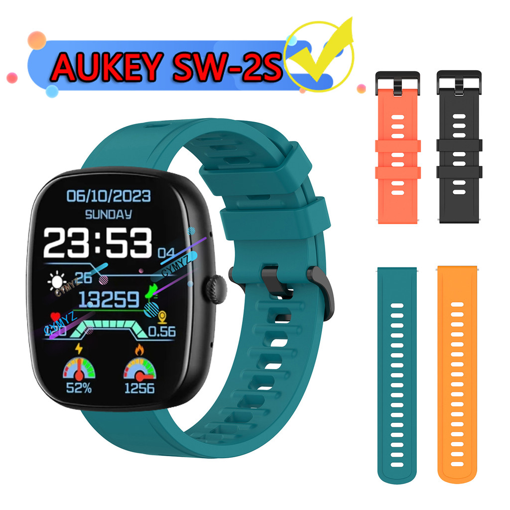 Aukey sw-2s Dây đeo đồng hồ thông minh Dây đeo silicon cho dây đeo aukey sw2s Dây đeo thể thao