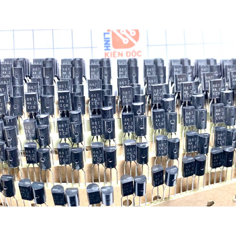 [Combo 5 chiếc] 2SD667 D667 Transistor NPN 1A 120V TO-92 hàng xịn loại đóng dây