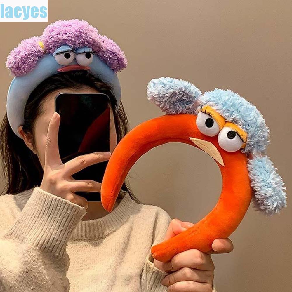 LACYES Big Eyes Plus Headband - Băng đô tóc hỏa hoạt đáng yêu cho phụ nữ