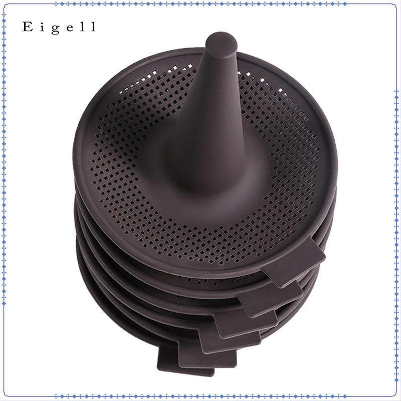 6x Khuôn Bagel Silicon Chống Dính Tự Chế Bánh Donut Khuôn Cho Bánh Donut Bagels