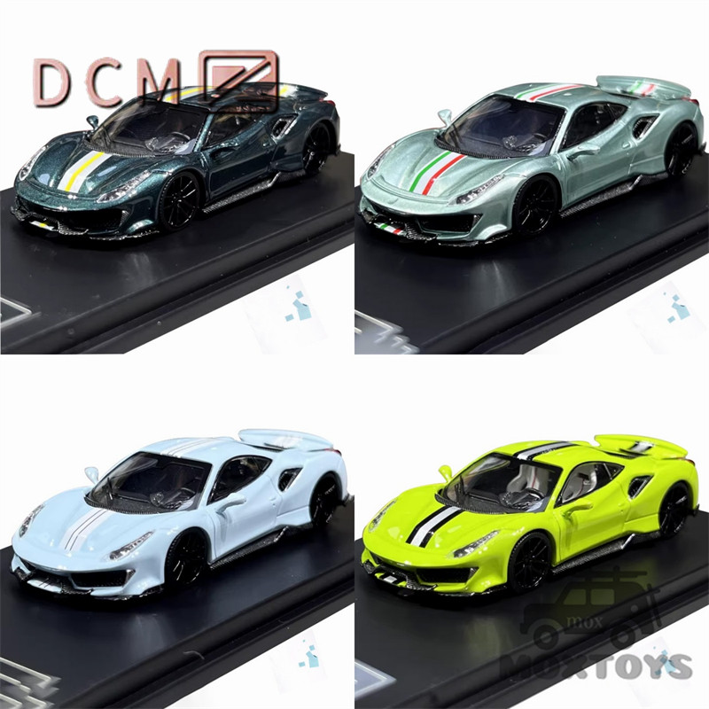 DCM 1: 64 Novitec 488 Pista Limited300 Xe mô hình đúc