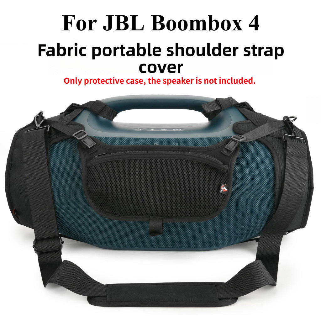 Ốp điện thoại Cho Loa JBL Boombox 4 - Vỏ Bảo Vệ Nylon Hạng Nặng Có Bảng Mặt Sau Lưới & Dây Đeo Mang 