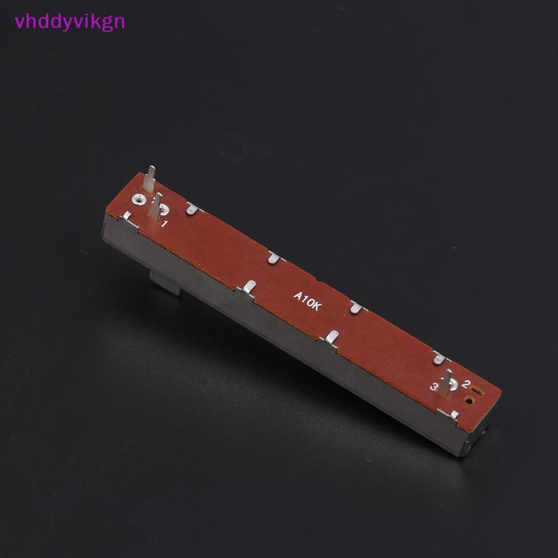 VHDD 88mm Máy đo áp đơn 3 chân A10K B10K Máy đo áp cầu trượt thẳng Máy trộn kênh đơn Fader Stroke 6M