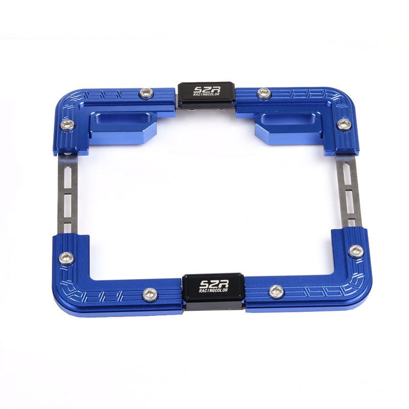 S2R Xe Máy Đa Năng Biển Số Khung Phía Sau Biển Số Khung Biển Số Khung Nhôm Hợp Kim CNC Khung Biển Số