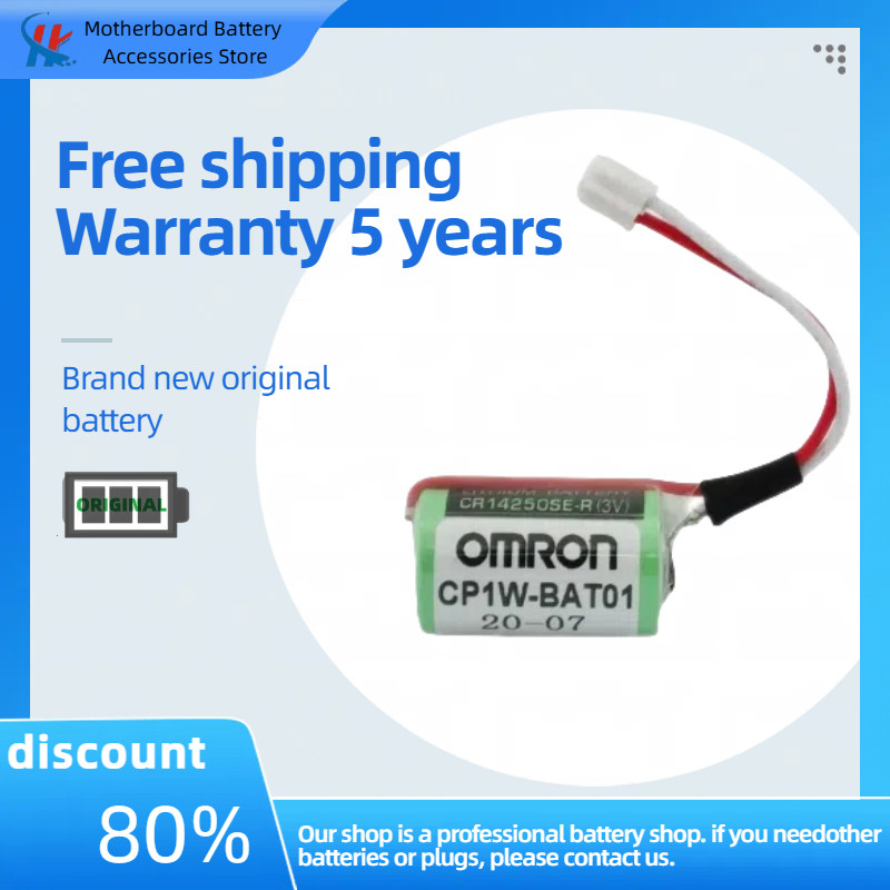 Omron CP1W / CJ1W-BAT01 NJ50 / CP1E / CP1H / L CR14250SE / 3V Cho pin PLC