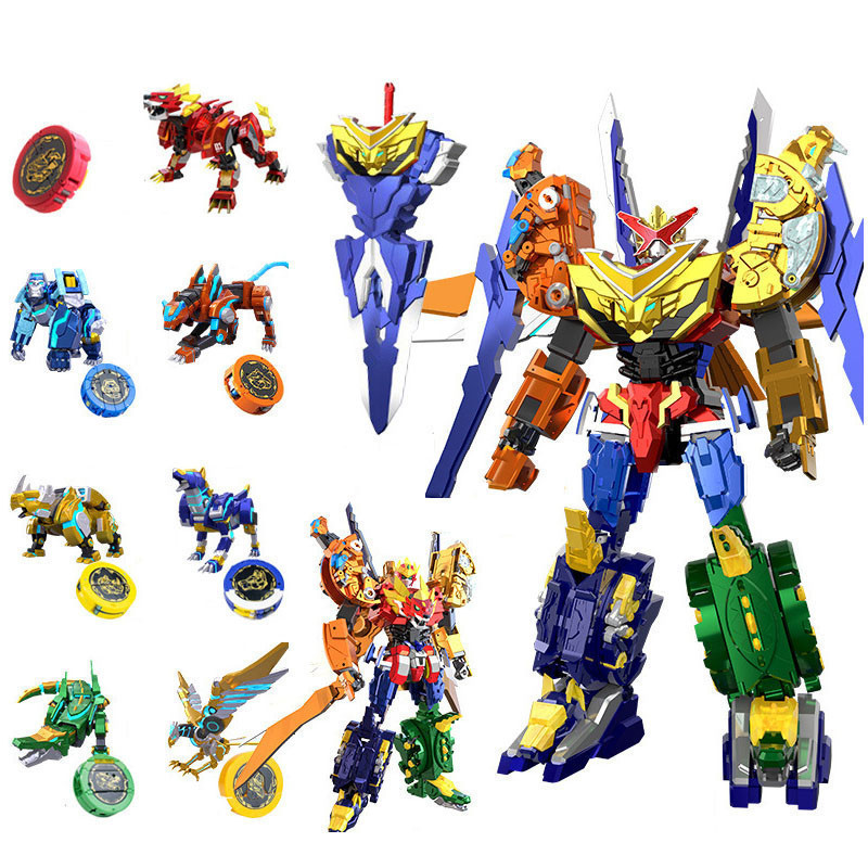 Đồ chơi Robot biến hình King Kong Team 7 trong 1 Ultimate Kai Beast King