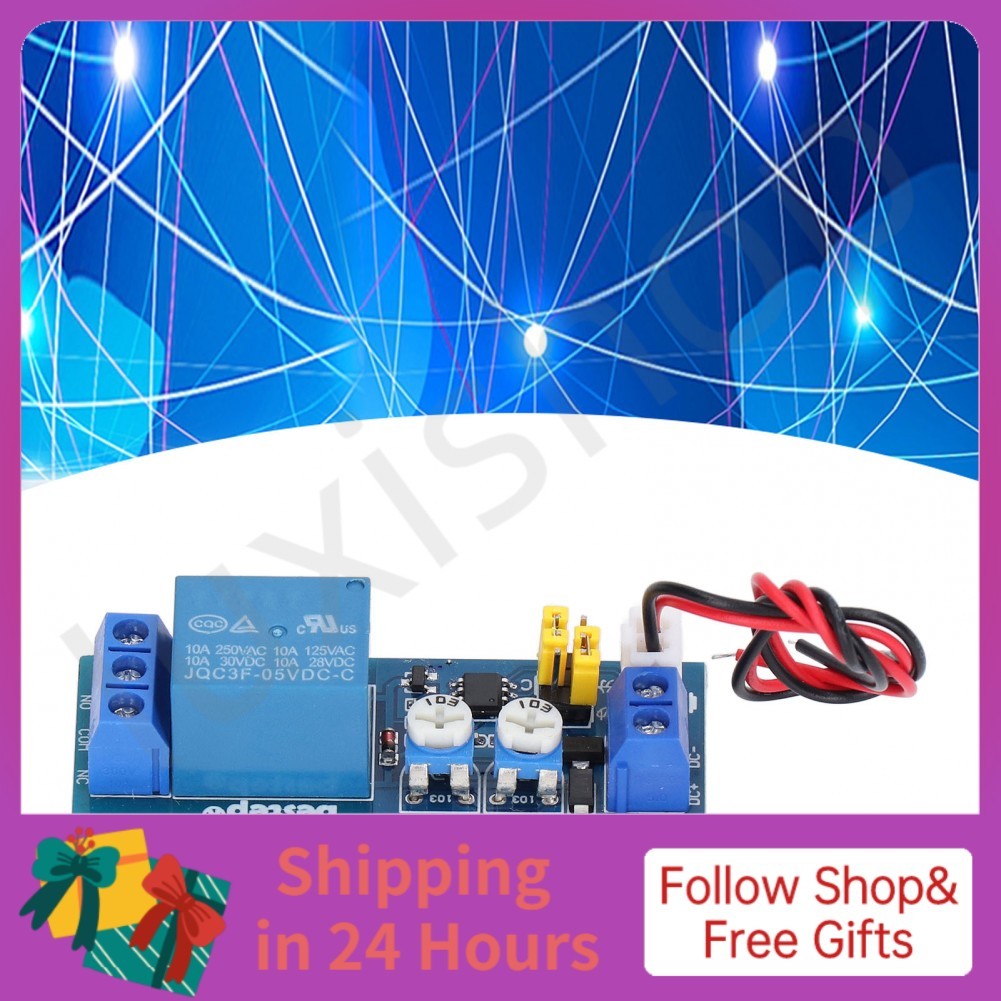 iuxishop AUNMAS Rơle Bảng trễ thời gian có thể điều chỉnh Đạp xe vô hạn Chế độ định giờ đơn để điều 