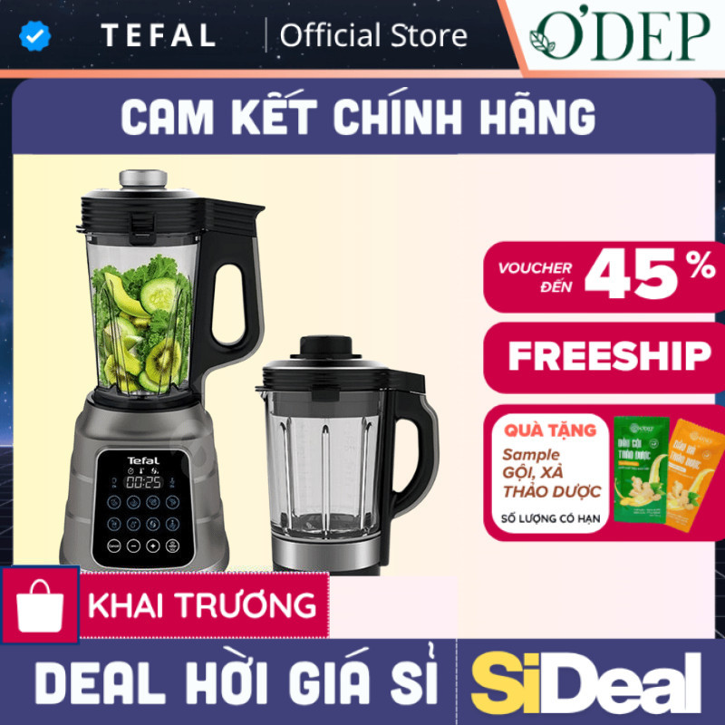 Máy xay sinh tố và làm sữa hạt Tefal Ultra Blend Boost BL985A31 - Chính hãng - SIDEAL SIL