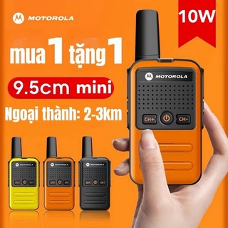 Bộ đàm mini Motorola, chất lượng âm thanh siêu tốt, mua 1 tặng 1, pin dung lượng lớn, bảo hành 12 tháng